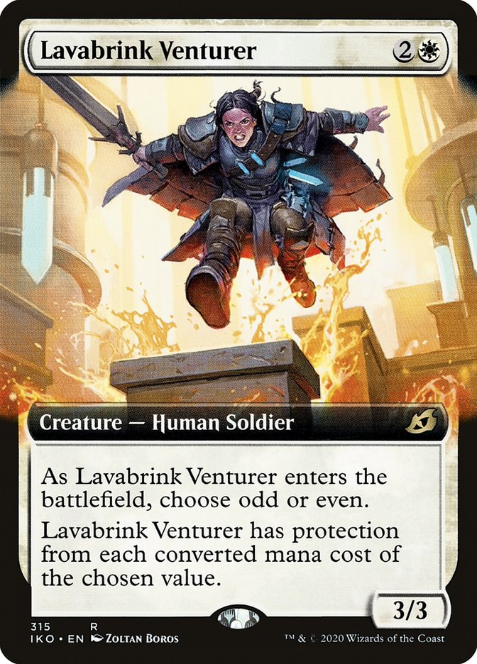 Lavabrink Venturer (Extended Art) [Ikoria: Lair of Behemoths] | Good Games Modbury