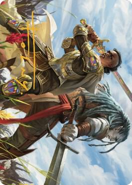 Join Forces Art Card Gold Stamped Signature 9 (Art Series: Dominaria United)  | Good Games Modbury