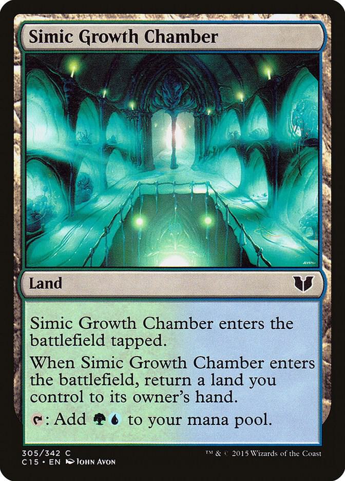 Simic Growth Chamber 305/342 (Commander 2015)  | Good Games Modbury
