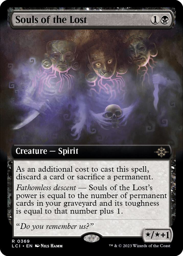Souls of the Lost 369/291 (The Lost Caverns of Ixalan)  - Extended Art | Good Games Modbury