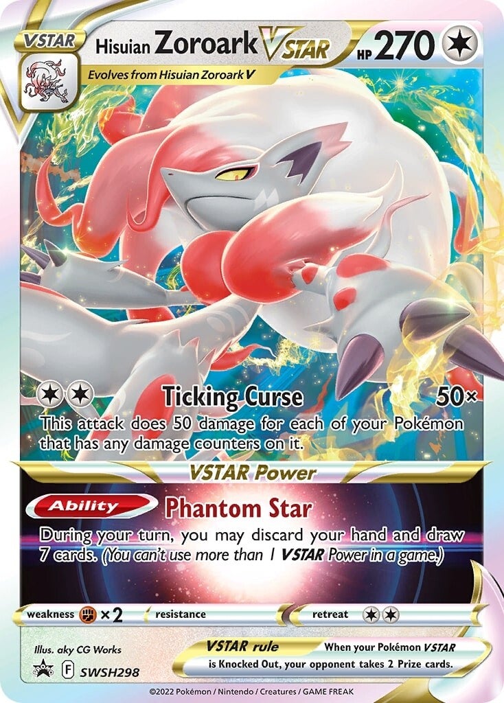 Hisuian Zoroark VSTAR (SWSH298) [Sword & Shield: Lost Origin] | Good Games Modbury