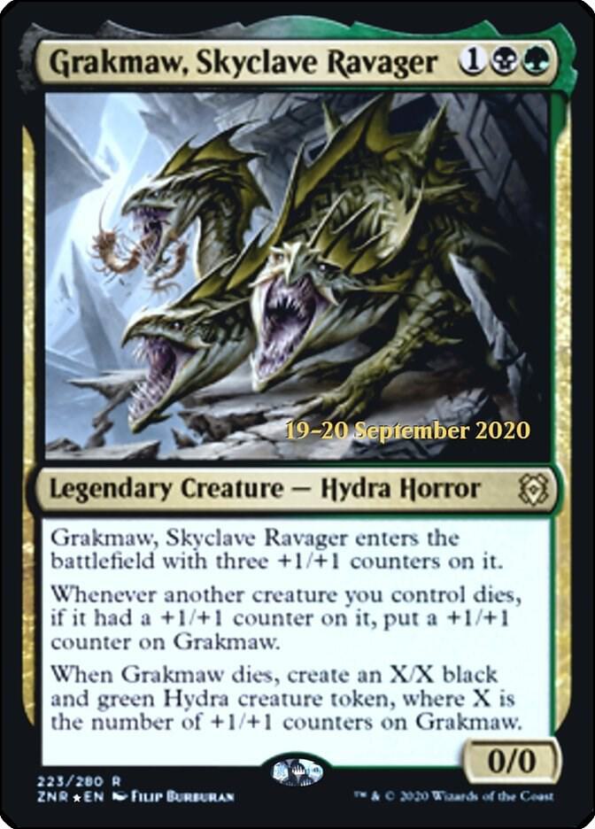 Grakmaw Skyclave Ravager 223s/169 (Prerelease Cards)  - Foil | Good Games Modbury