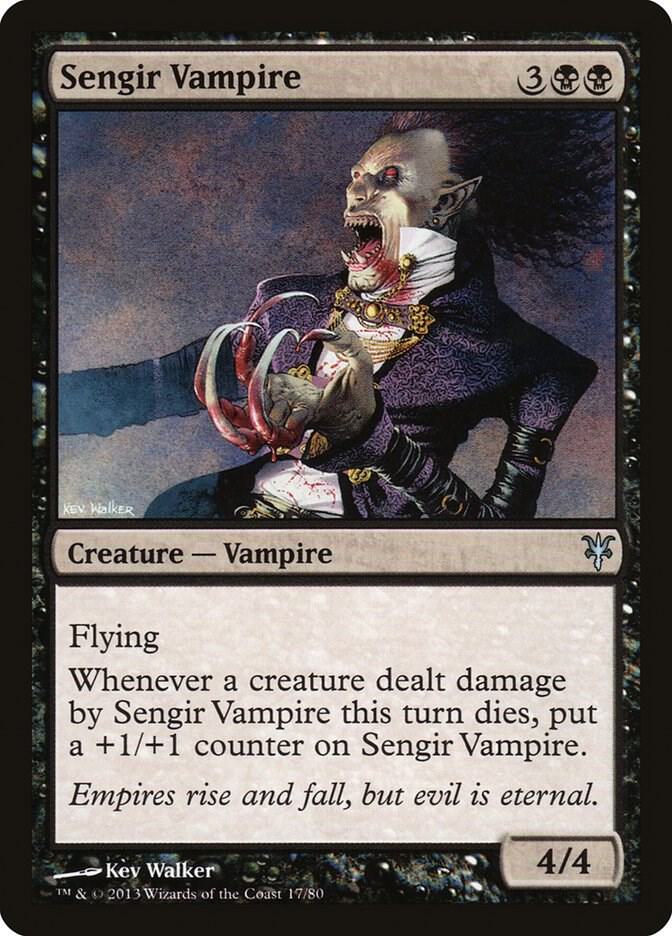 Sengir Vampire 17/80 (Duel Decks: Sorin vs. Tibalt)  | Good Games Modbury