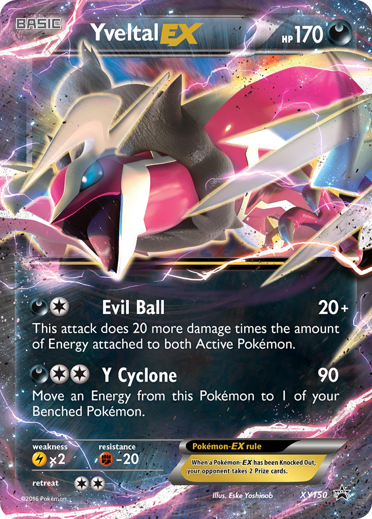 Yveltal EX (XY150) [XY: Black Star Promos] | Good Games Modbury