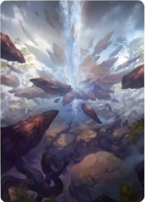 Prismatic Vista Art Card 35 (Art Series: Zendikar Rising)  | Good Games Modbury