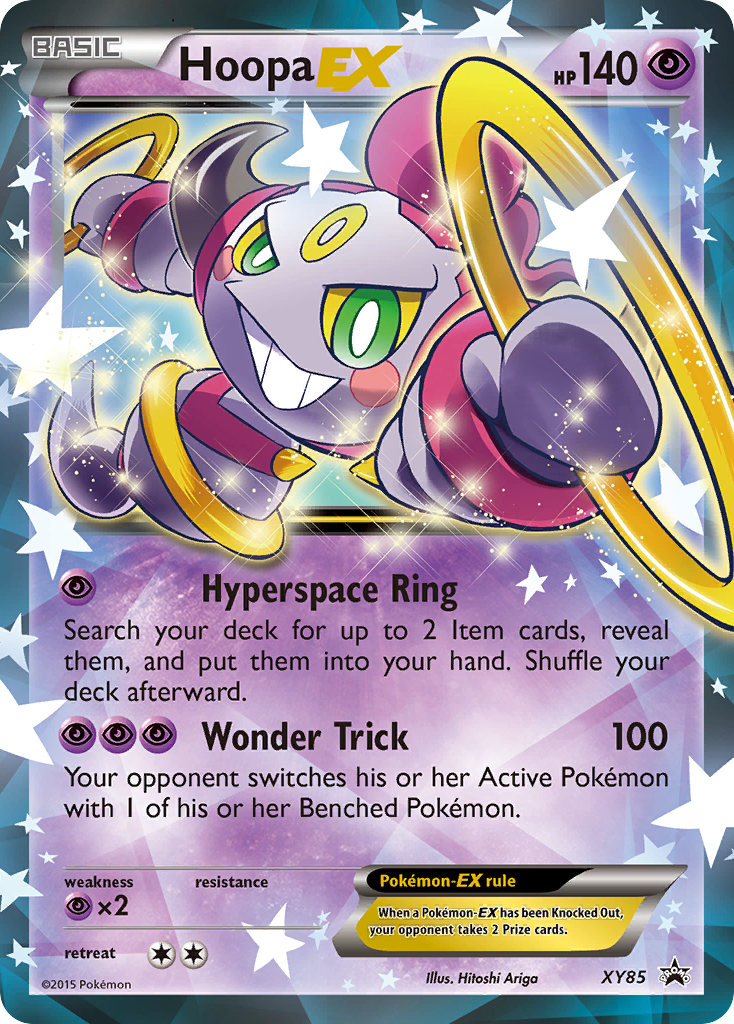 Hoopa EX (XY85) (Collection Promo) [XY: Black Star Promos] | Good Games Modbury