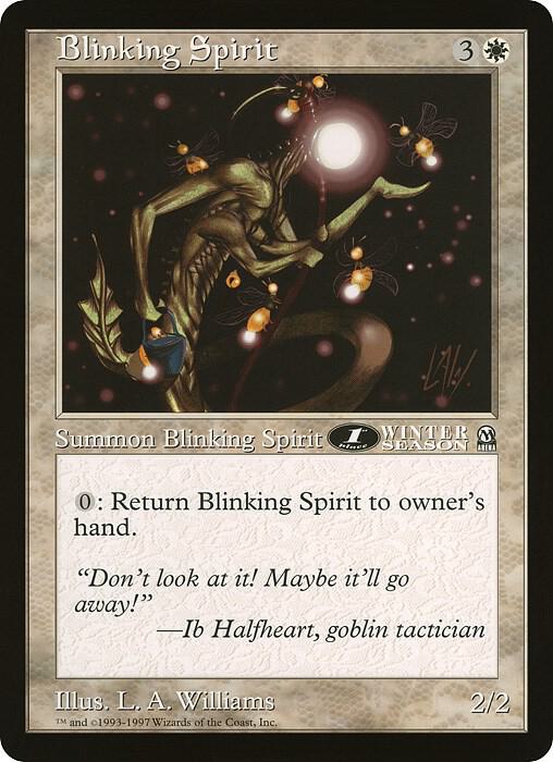 Blinking Spirit 1st Place Arena League  (Oversize Cards)  | Good Games Modbury