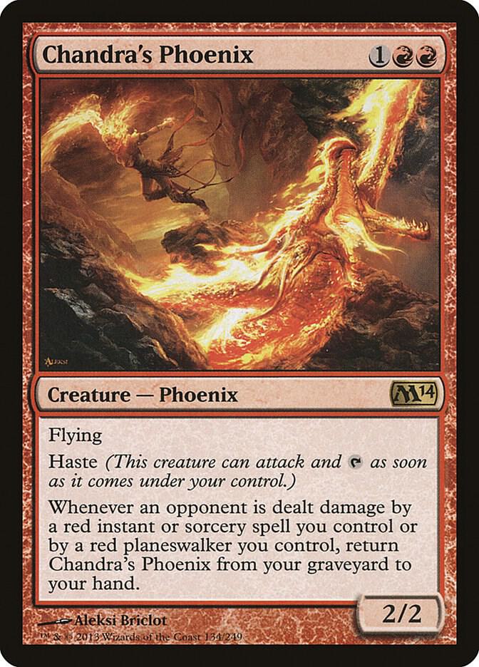 Chandra's Phoenix 134/249 (Magic 2014 (M14))  | Good Games Modbury