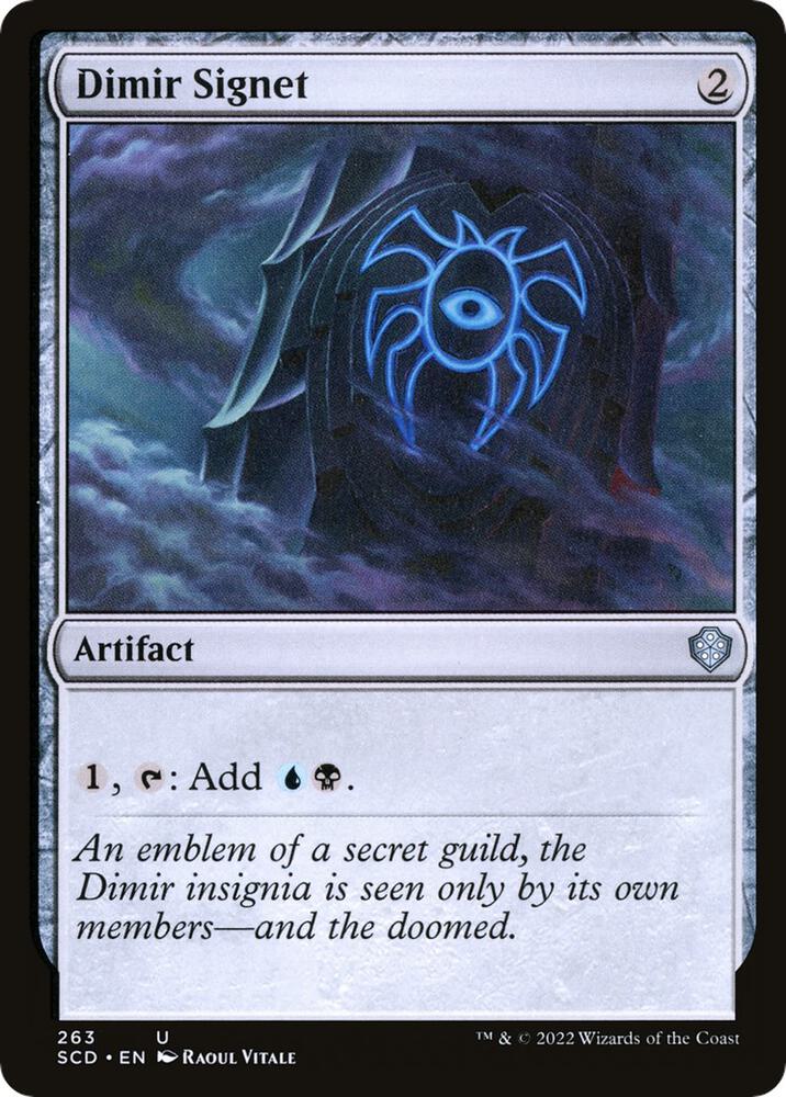 Dimir Signet 263/352 (Starter Commander Decks)  | Good Games Modbury
