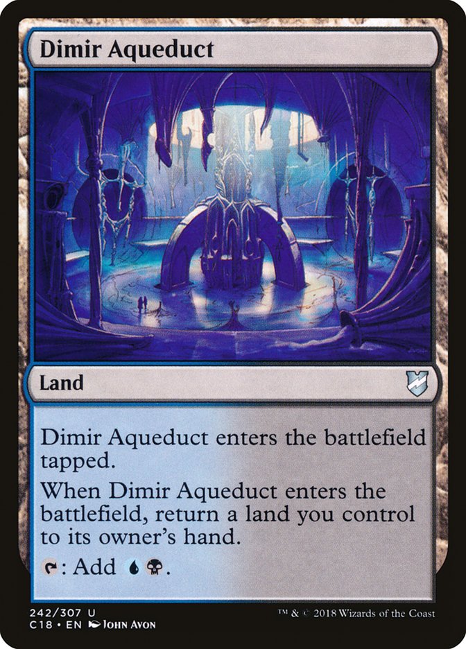 Dimir Aqueduct [Commander 2018] | Good Games Modbury