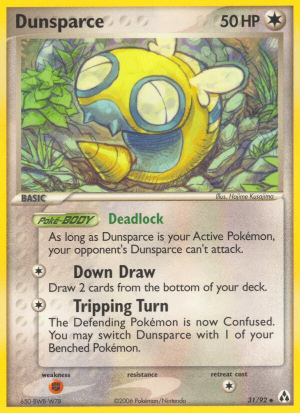 Dunsparce (31/92) [EX: Legend Maker] | Good Games Modbury
