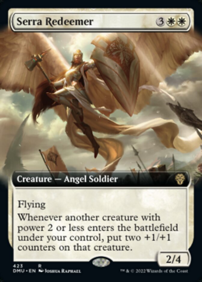 Serra Redeemer (Extended Art) [Dominaria United] | Good Games Modbury