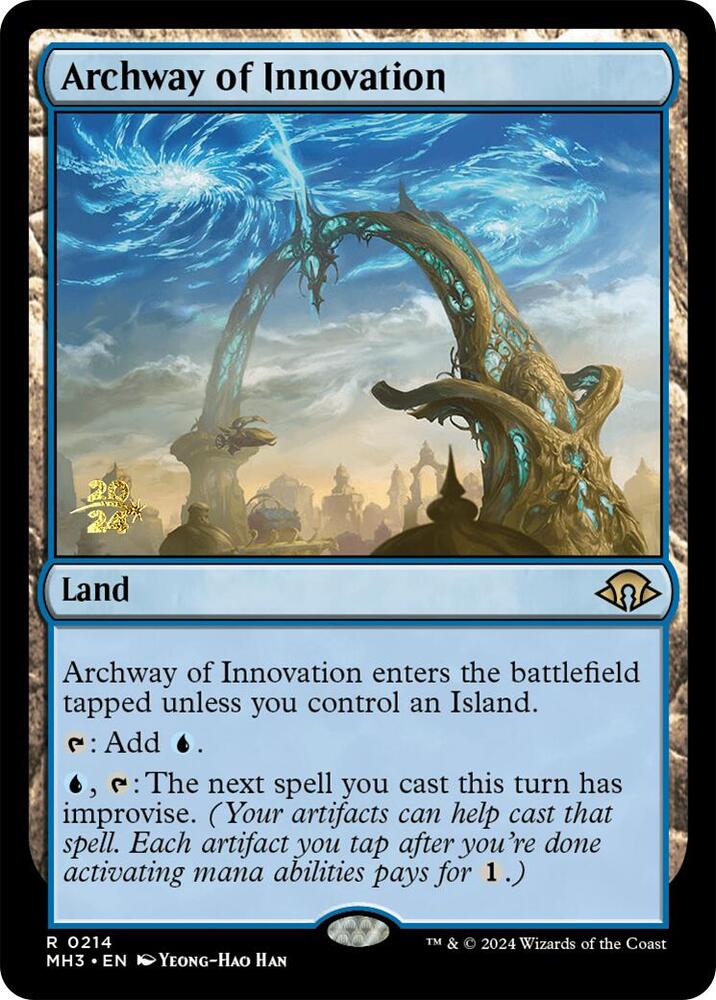 Archway of Innovation 214s/90 (Prerelease Cards)  - PreRelease Foil | Good Games Modbury