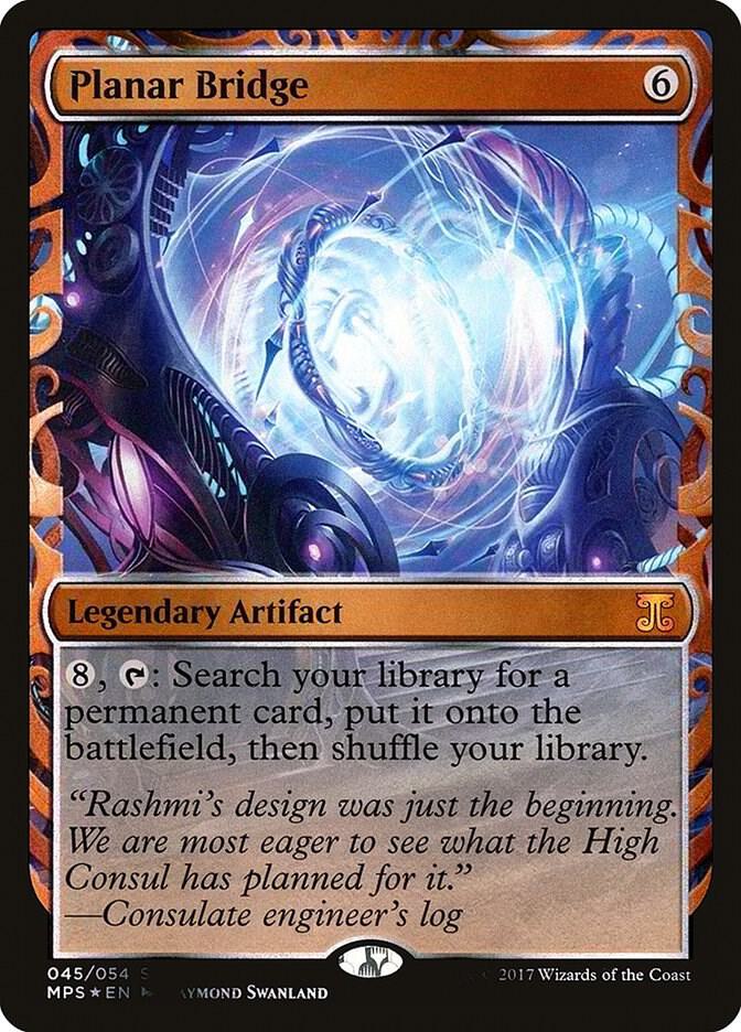 Planar Bridge 45/54 (Masterpiece Series: Kaladesh Inventions)  - Foil | Good Games Modbury