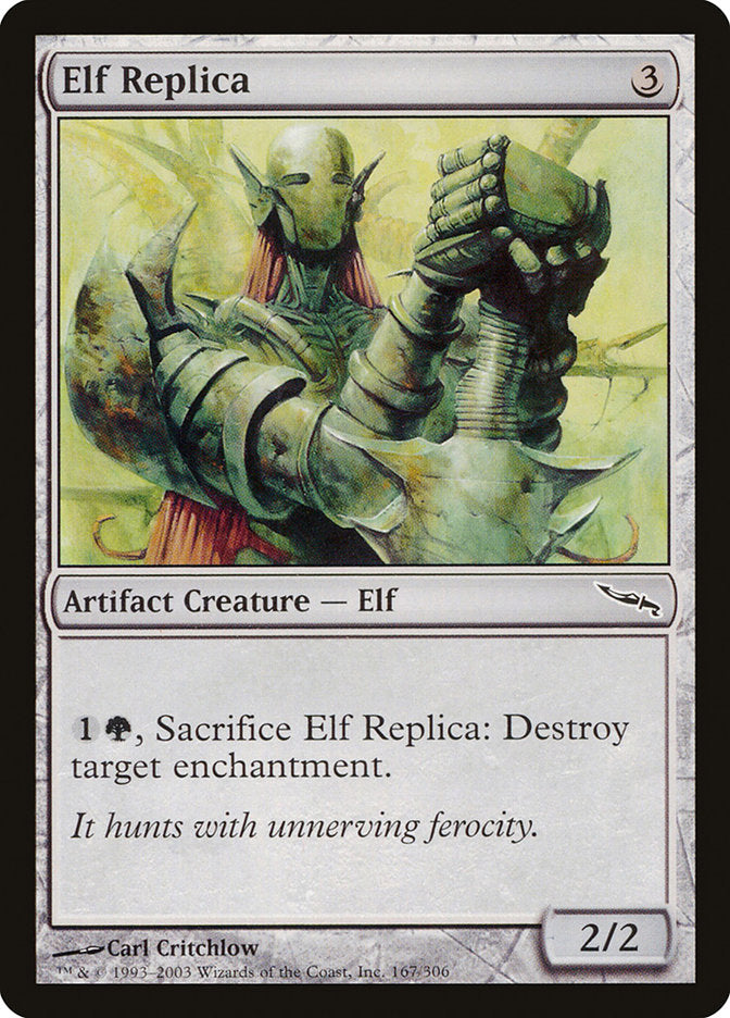 Elf Replica [Mirrodin] | Good Games Modbury