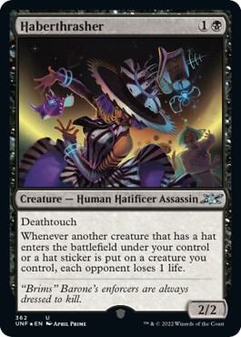 Haberthrasher Galaxy Foil 362/244 (Unfinity)  - Foil | Good Games Modbury