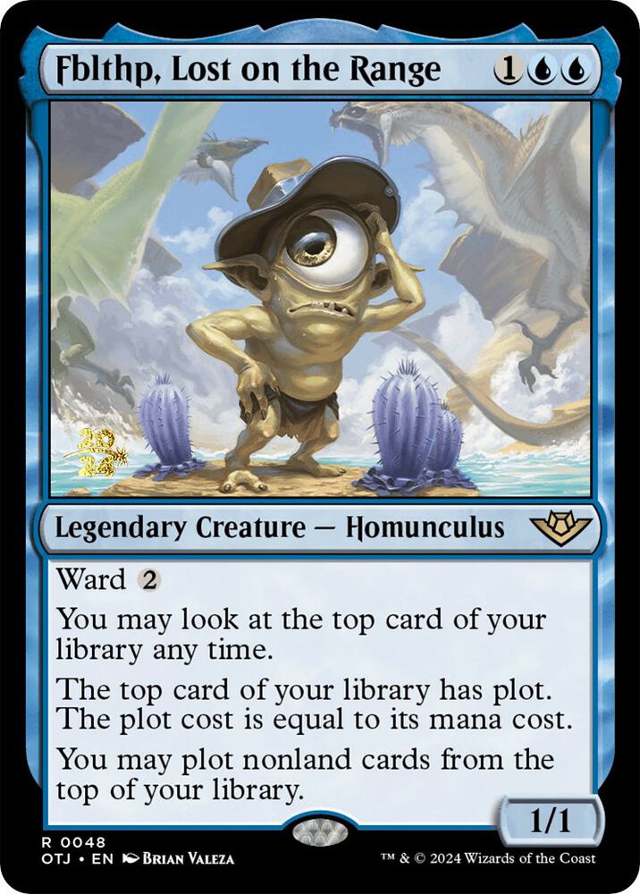 Fblthp Lost on the Range 48s/160 (Prerelease Cards)  - Foil | Good Games Modbury