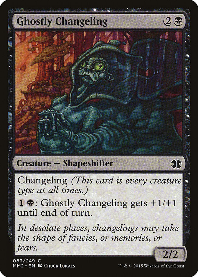 Ghostly Changeling 83/249 (Modern Masters 2015)  | Good Games Modbury