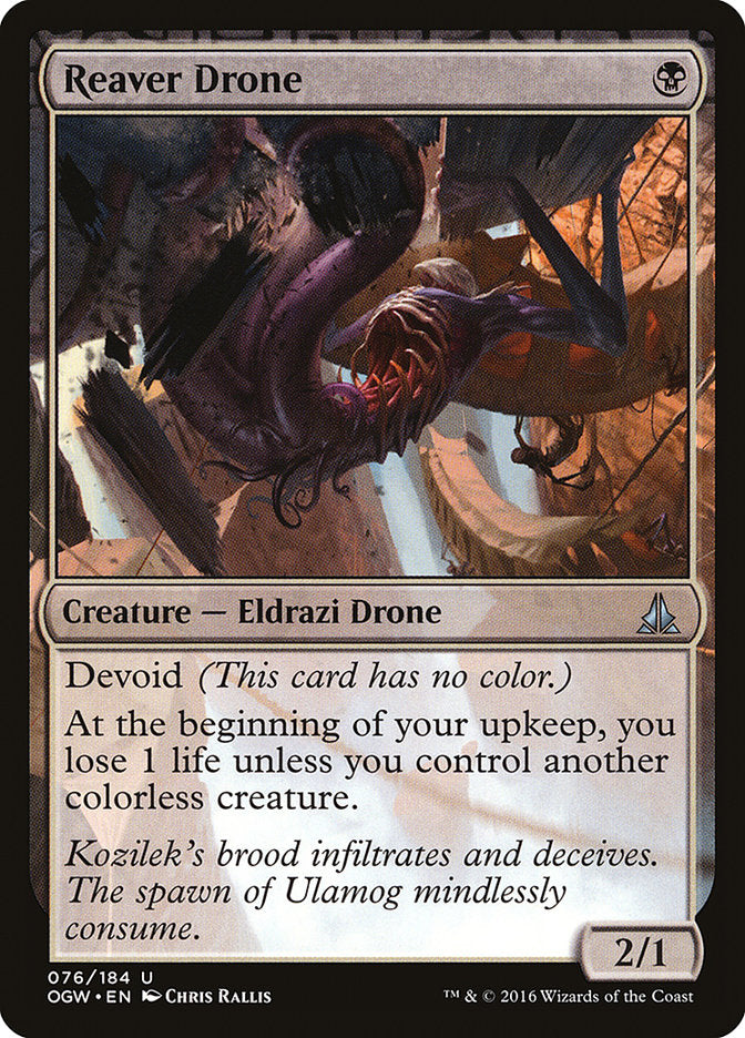 Reaver Drone 76/184 (Oath of the Gatewatch)  - Foil | Good Games Modbury