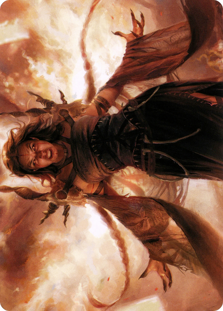 Dragon's Rage Channeler Art Card [Modern Horizons 2 Art Series] | Good Games Modbury