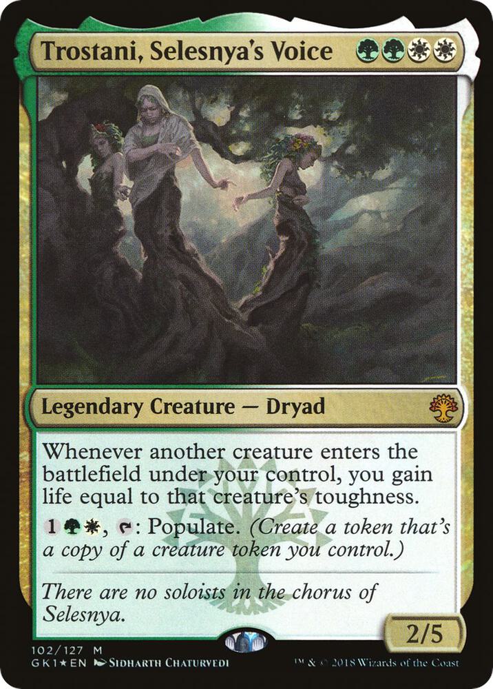 Trostani, Selesnyas Voice 102/127 (Guilds of Ravnica: Guild Kits)  - Foil | Good Games Modbury