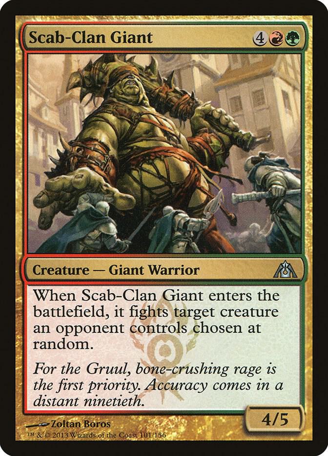 Scab-Clan Giant 101/156 (Dragon's Maze)  - Foil | Good Games Modbury