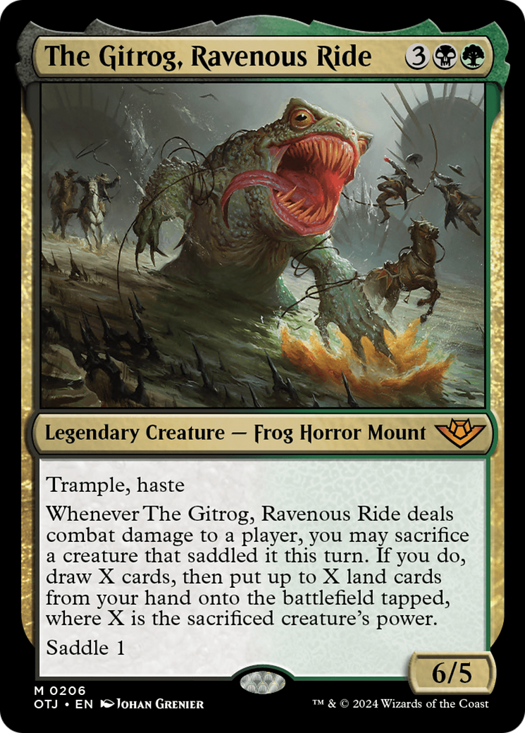 The Gitrog, Ravenous Ride [Outlaws of Thunder Junction] | Good Games Modbury