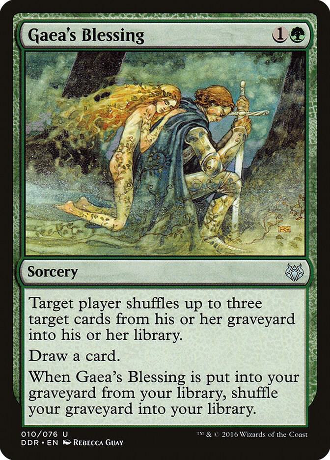Gaeas Blessing 10/76 (Duel Decks: Nissa vs. Ob Nixilis)  | Good Games Modbury