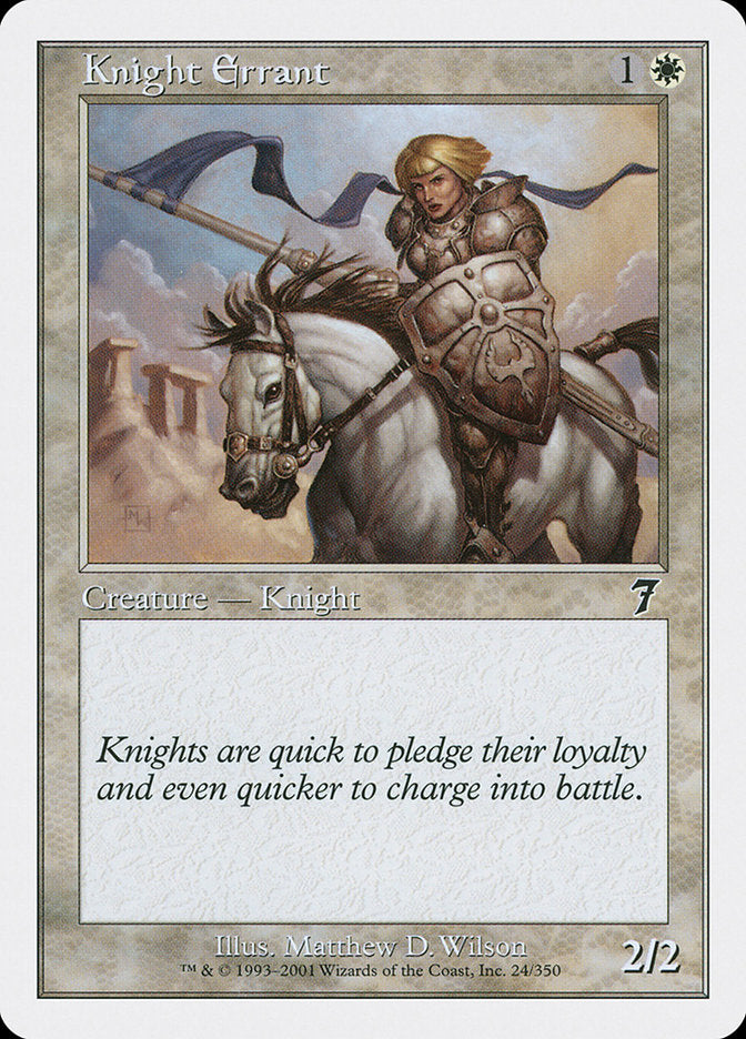 Knight Errant [Seventh Edition] | Good Games Modbury