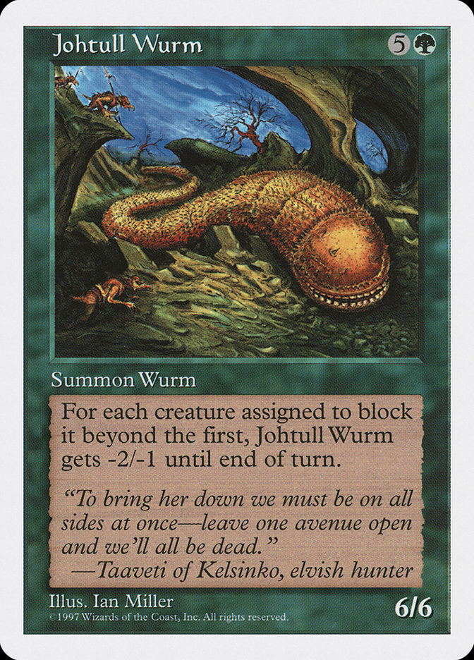 Johtull Wurm [Fifth Edition] | Good Games Modbury