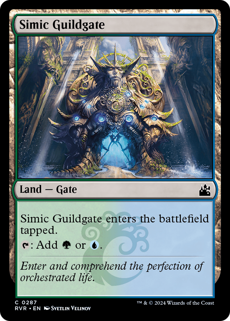 Simic Guildgate [Ravnica Remastered] | Good Games Modbury