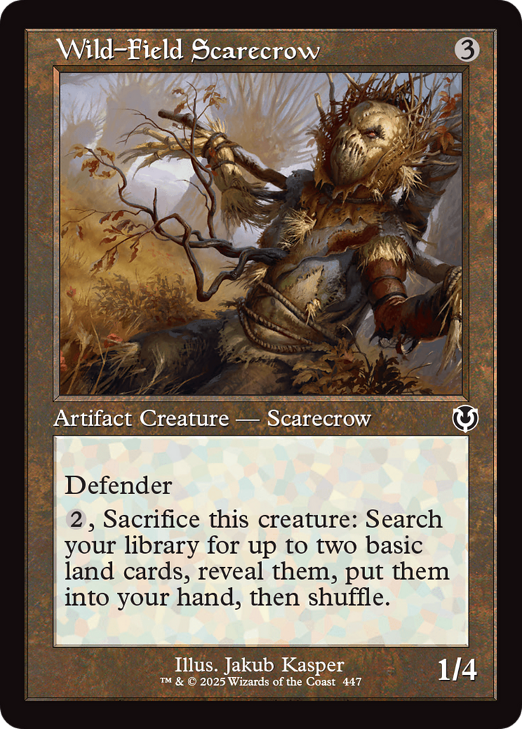Wild-Field Scarecrow (Retro Frame) [Innistrad Remastered] | Good Games Modbury