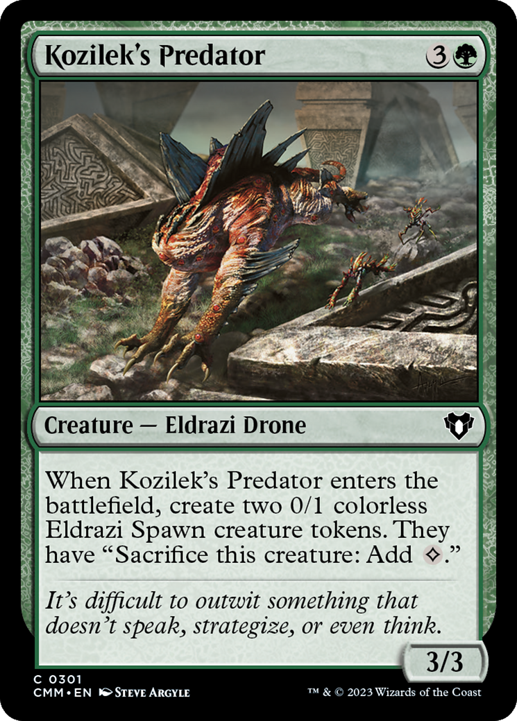 Kozilek's Predator [Commander Masters] | Good Games Modbury
