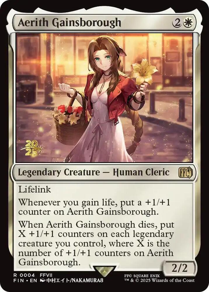 Aerith Gainsborough 4s/116 (Prerelease Cards)  - PreRelease Foil | Good Games Modbury