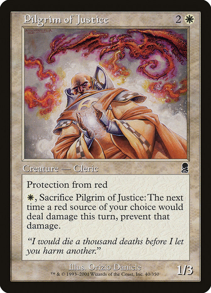 Pilgrim of Justice 40/350 (Odyssey)  | Good Games Modbury