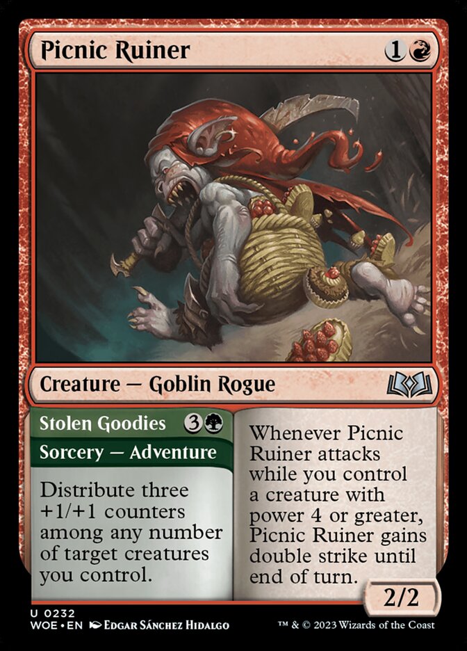 Picnic Ruiner // Stolen Goodies 232/276 (Wilds of Eldraine)  | Good Games Modbury