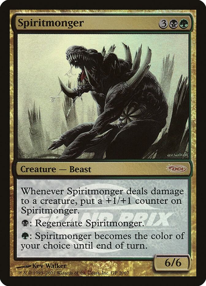 Spiritmonger GP2007 (Grand Prix Promos)  - Foil | Good Games Modbury