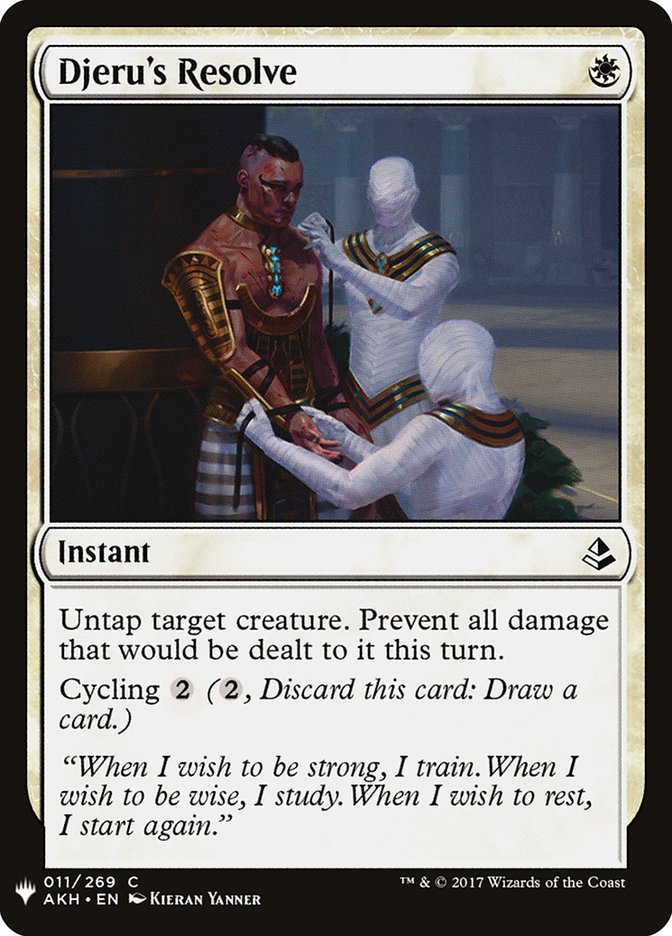 Djeru's Resolve [Mystery Booster] | Good Games Modbury