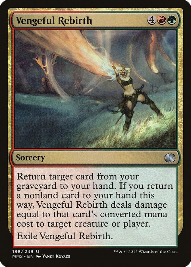 Vengeful Rebirth 188/249 (Modern Masters 2015)  - Foil | Good Games Modbury