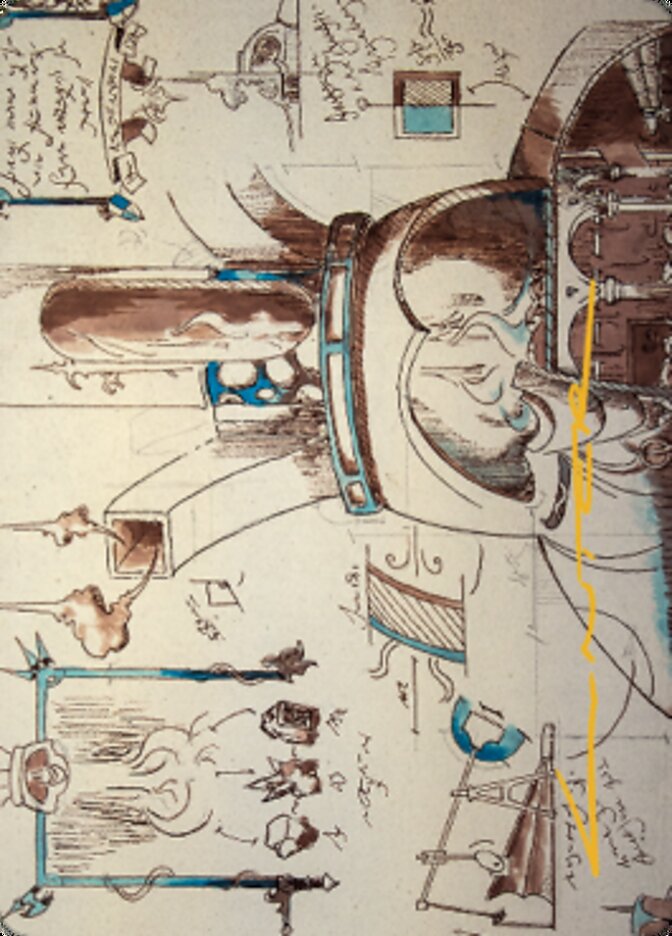 Mystic Forge Art Card (Gold-Stamped Signature) [The Brothers' War Art Series] | Good Games Modbury