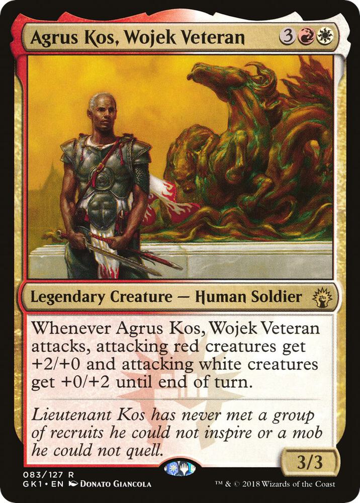 Agrus Kos, Wojek Veteran 83/127 (Guilds of Ravnica: Guild Kits)  | Good Games Modbury
