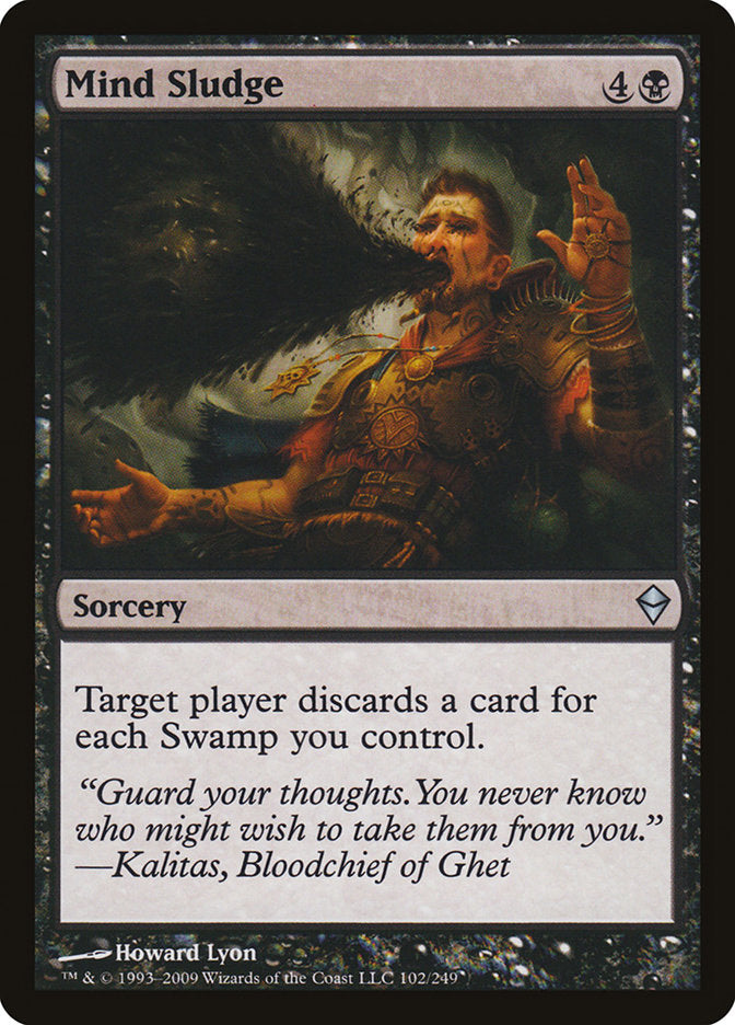 Mind Sludge 102/249 (Zendikar)  | Good Games Modbury