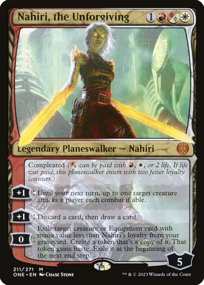Nahiri, the Unforgiving 211/271 (Phyrexia: All Will Be One)  | Good Games Modbury