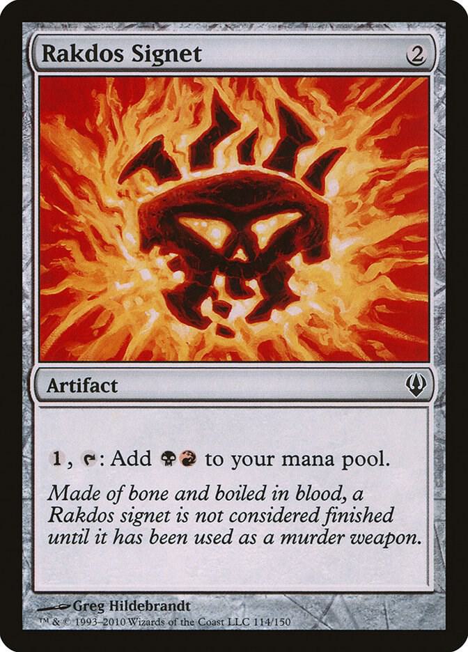 Rakdos Signet 114/150 (Archenemy)  | Good Games Modbury