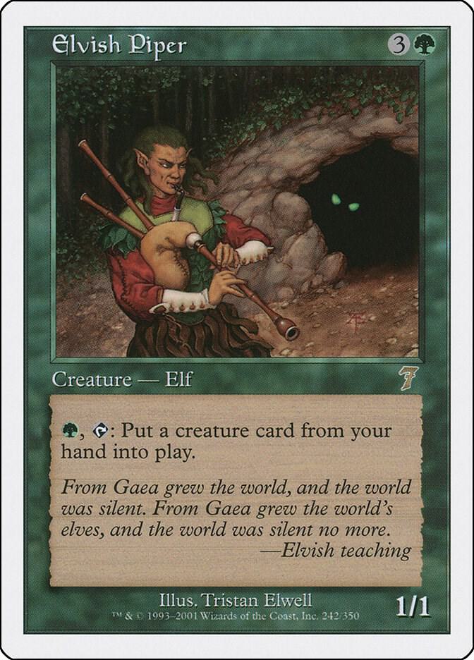 Elvish Piper 242/350 (7th Edition)  | Good Games Modbury