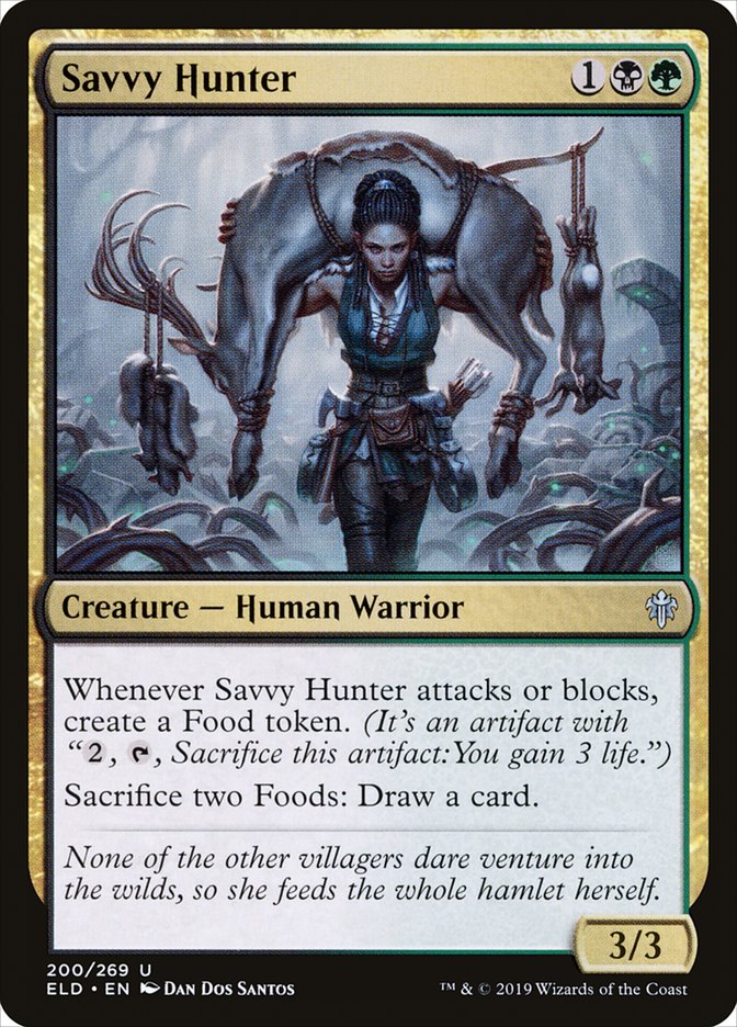 Savvy Hunter 200/269 (Throne of Eldraine)  | Good Games Modbury