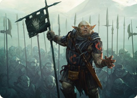 Ugluk of the White Hand Art Card [The Lord of the Rings: Tales of Middle-earth Art Series] | Good Games Modbury