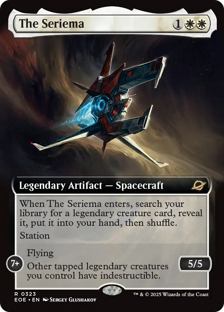 The Seriema (Extended Art) [Edge of Eternities] | Good Games Modbury