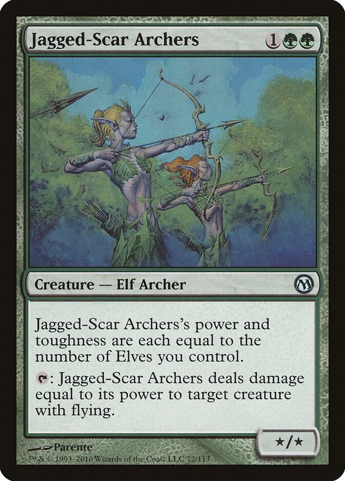 Jagged-Scar Archers 72/113 (Duels of the Planeswalkers)  | Good Games Modbury