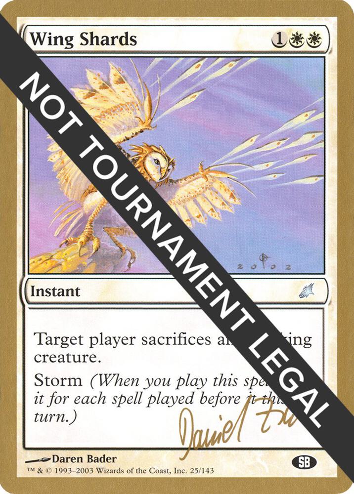 Wing Shards 2003 Daniel Zink SCG SB dz25sb/142 (World Championship Decks)  | Good Games Modbury